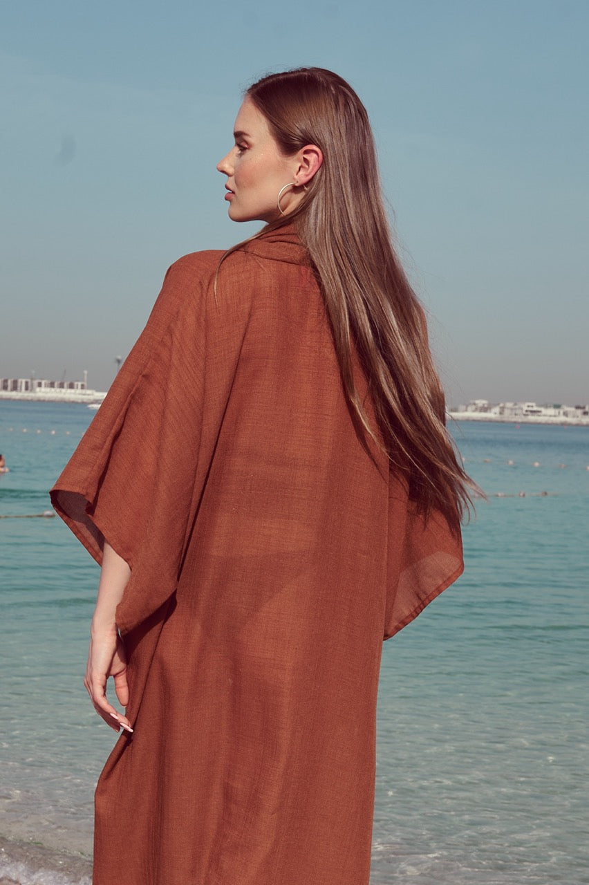 Brown Kimono