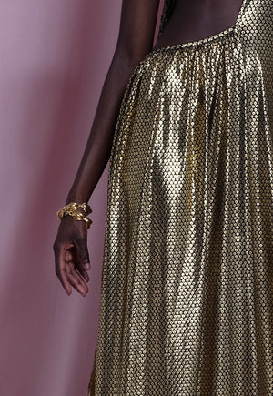 Golden Star Dress
